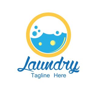 logo laundry simple